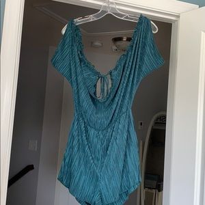 Peek-a-book romper-worn once